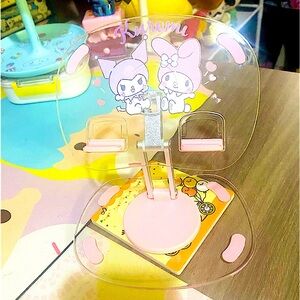 Kuromi and My Melody tablet stand